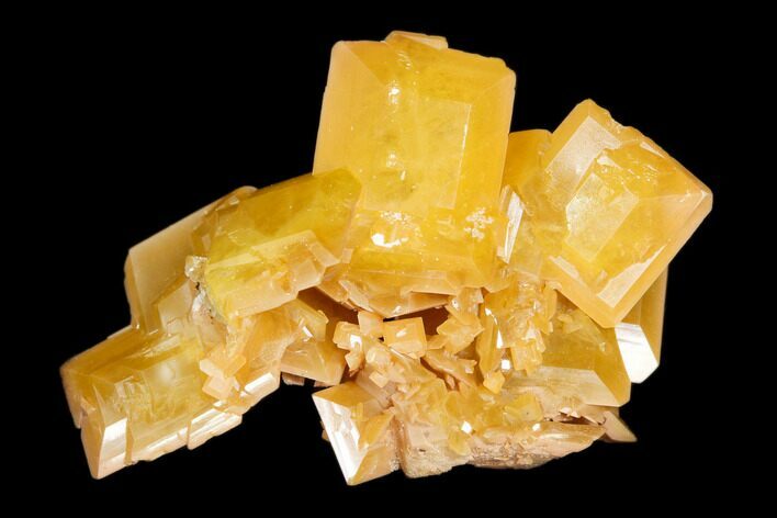 Wulfenite Crystal Cluster - La Morita Mine, Mexico #149982